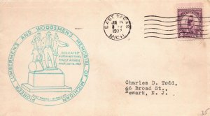 PIONEER LUMBERMEN'S AND WOODSMEN MEMORIAL OF MICHIGAN CACHET COVER 1932