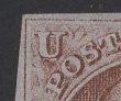 US Stamp #1 (e) Rare Double Transfer SSCV $1750