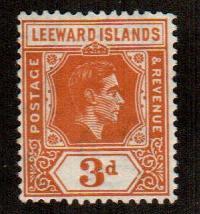 Leeward Islands #109a  Mint  Scott $22.50