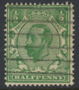 Great Britain SC# 151*  SG 325 George V Downey Head Used see detail & scans