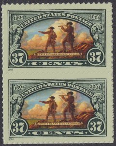 US 3854 Lewis & Clark Bicentennial 37c vert pair (2 stamps) MNH 2004