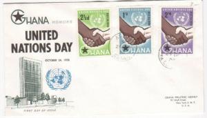 Ghana #36-8 FDC