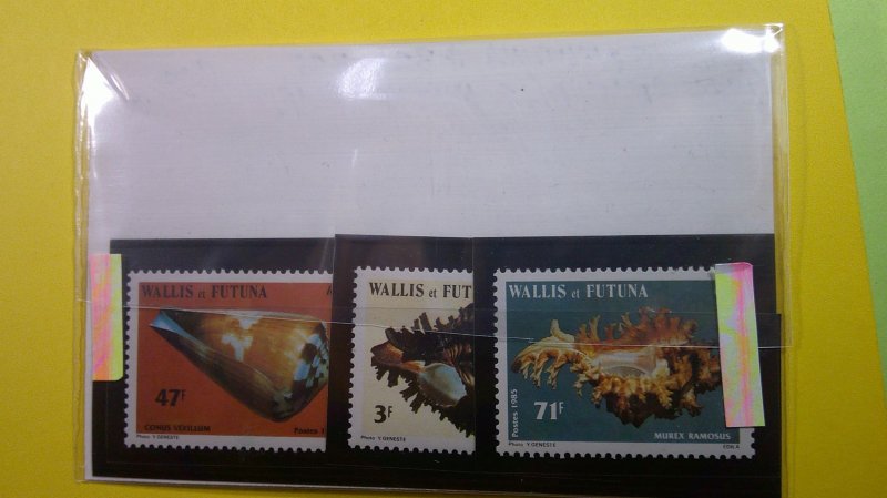 Wallis & Futuna Islands 1985 Seashells Scott# 320-325 Mint XF NH CPL set of 6