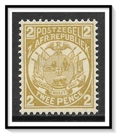 Transvaal #126 Coat Of Arms Reprint MHR