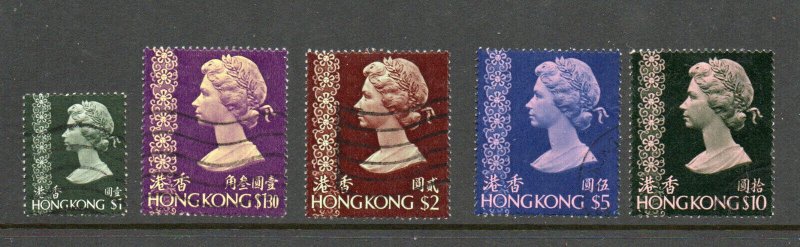 Hong Kong - SG# 322 - 324d Used (324 inv wmk)    -    Lot 1024166