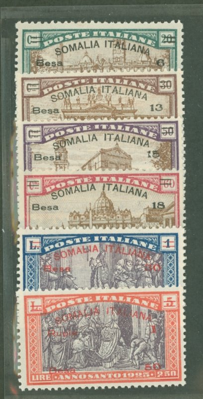 Somalia (Italian Somaliland) #B5-B10  Single (Complete Set)