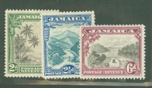 Jamaica #106-8 Unused Single (Complete Set)