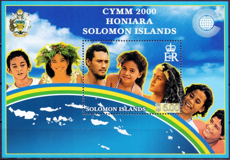 Solomon Islands. 2000. bl60. Exhibition. MNH. 