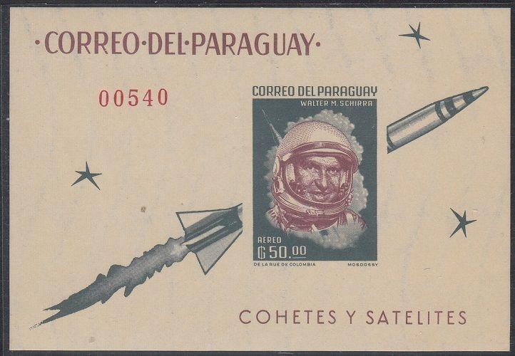 Paraguay Scott 751a Mint NH