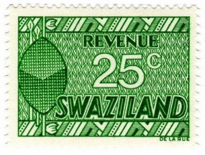 (I.B) Swaziland Revenue : Duty Stamp 25c