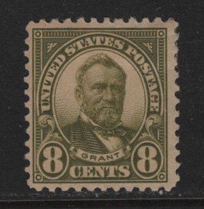560 F-VF OG mint lightly hinged with rich color cv $ 40 ! see pic !