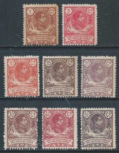 Spanish Guinea #85-6,88-90,92-94 NH 1c,2c,10c-20c,30c-50c King Alfonso XIII Issu