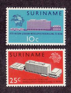 Suriname Scott #371-372 MH