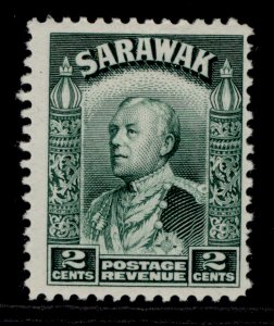 SARAWAK GV SG107, 2c green, M MINT. 