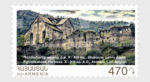 2021 Armenia Akhtala Fortress (Scott NA) MNH