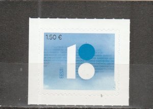 Estonia  Scott#  844  MH  (2017 Republic of Estonia Cent.)