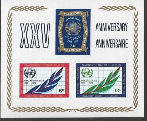 United Nations 1970 NY 25 Anniv. of UN SC# 212 MNH