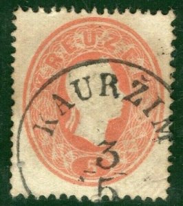 Austria BOHEMIA Stamp 5kr Super *KAURZIM* Kouřim Postmark Czechoslovakia GREEN53