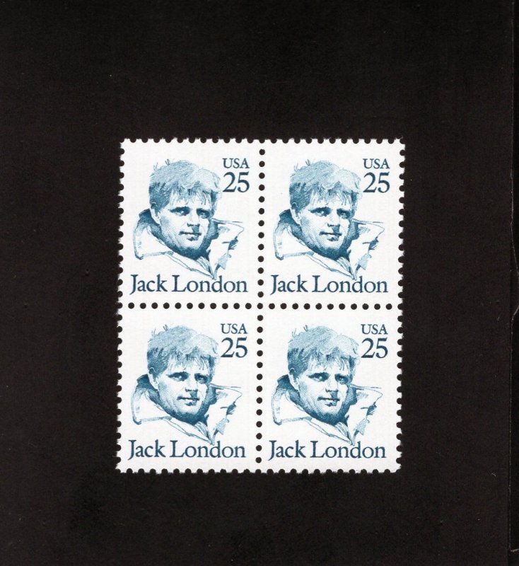 2182 Jack London, MNH blk/4