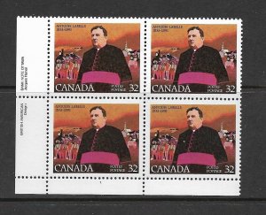 CANADA - 1983 ANTOINE LABELLE LOWER LEFT PB - SCOTT 998 - MNH