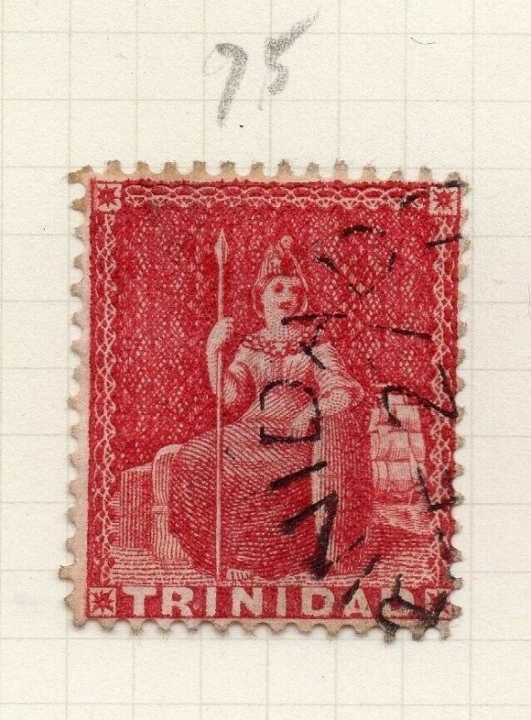 Trinidad 1860s Early Issue Fine Used 1d. 284511