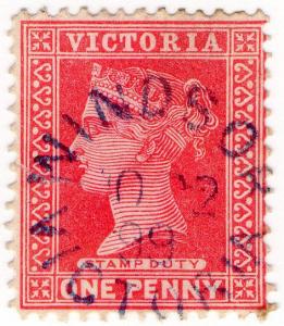 (I.B) Australia Postal : Victoria Postmark (Windsor)