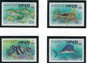 Kiribati 587-90 MNH 1992 Marine Life (ak4062)