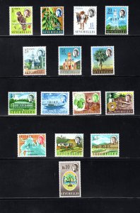 British Indian Ocean Territory, Scott 1-15  VF,  Unused, CV $55.80 ..... 0870001