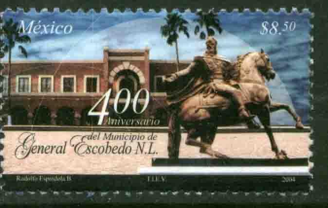 MEXICO 2389 General Escobedo, N.L., 400th Anniversary MNH