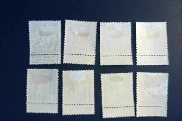 Belgium Sc# B1-B8 Complete Set MH Cv $28