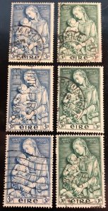 Ireland Scott# 151-152 Used F/VF Set Cat. $8.00 Your Choice