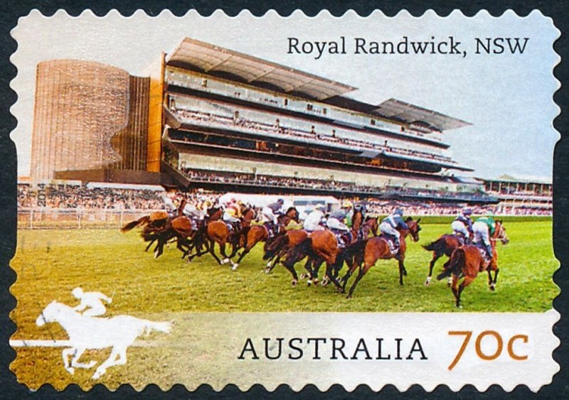 Australia 2014 70c Australian Racecourses Royal Randwick NSW SG4267 Fine Used 1