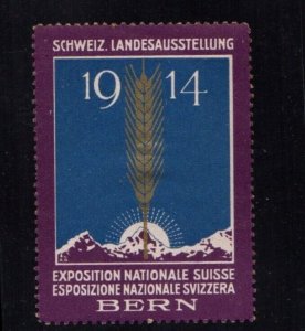 Swiss Advertising Stamp- 1914 Swiss National Exposition, Bern - MH