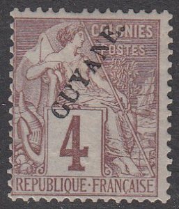 French Guiana 20 MH CV $42.50