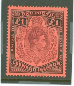 Leeward Islands #115a  Single