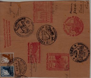 Germany Zeppelin cover front side 1939
