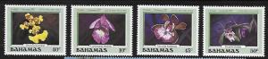 Bahamas 1987 Orchids painted by Alton Roland Lowe Flowers MNH A522