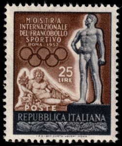 ✔️ ITALY 1952 - OLYMPIC GAMES ROME - SC. 599  MNH **