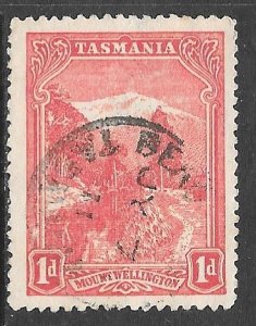 Australian States Tasmania 103: 1d Mt Wellington, used, VF