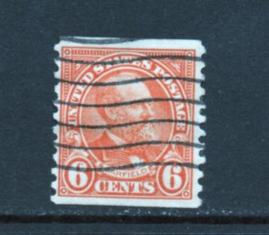 Scott #  723  used coil  single