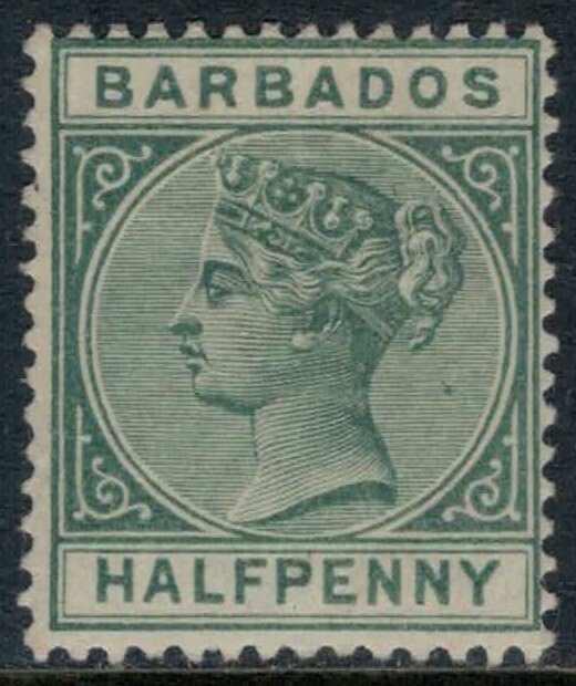 Barbados #60*  CV $35.00