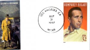 #3152 Humphrey Bogart Mini Special FDC