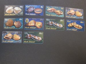 Cook Islands 1978 Sc 488,490-498 MNH