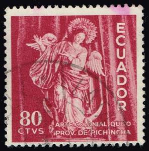 Ecuador #655 Virgin of Quito; Used (0.25)