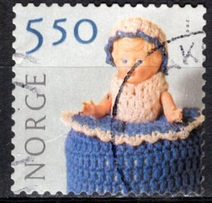 Norway; 2001: Sc. # 1306a: Used Perf. 12 3/4  Single Stamp