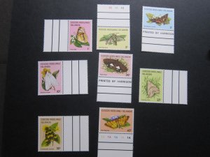 Cocos Island 1982 Sc 87-102(16) Butterfly set MNH