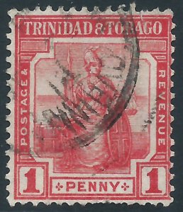 Trinidad & Tobago, Sc #2, 1d Used