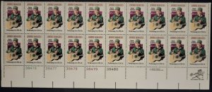 Scott #1755 Jimmie Rodgers Plate Block of 20 Stamps - MNH