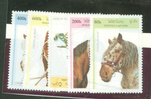 Laos #1296-1300 Mint (NH) Single (Complete Set)