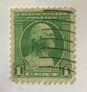 USA 1932  Scott 705 used - 1c, Washington